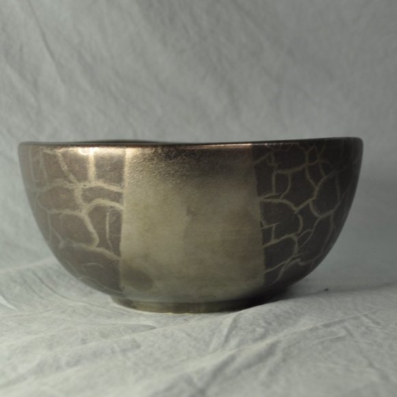 TWO signed 22 oz bowls 2007 Michael Wainwright ceramics grey (w1451) - Picture 13 of 16